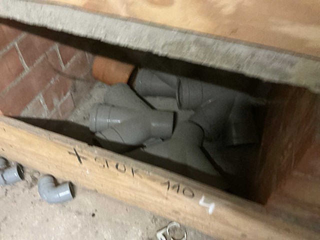 Grote partij diverse pvc koppelstukken - afbeelding 35 van  43