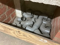 Grote partij diverse pvc koppelstukken - afbeelding 42 van  43