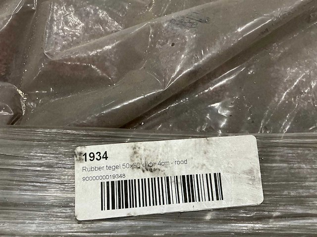 Grote partij diverse rubberen tegels - afbeelding 2 van  10