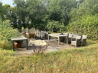 Grote partij diverse tuinmeubelen - afbeelding 1 van  5
