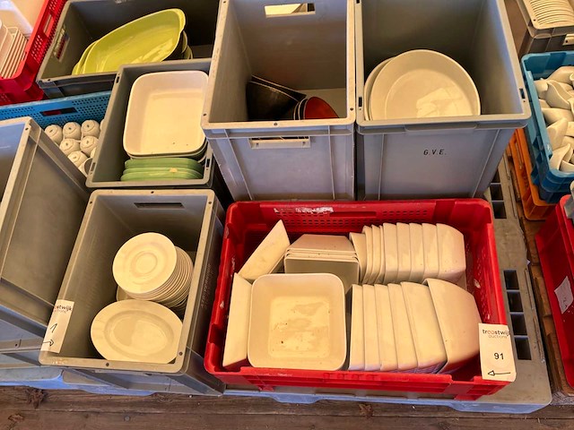 Grote partij diversen porselein - afbeelding 2 van  16