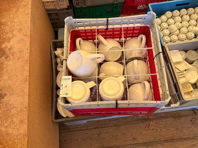 Grote partij diversen porselein - afbeelding 4 van  16