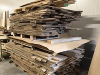 Grote partij (eik-)hout - planken, latten, profielen, plaatmateriaal - afbeelding 4 van  44