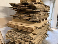Grote partij (eik-)hout - planken, latten, profielen, plaatmateriaal - afbeelding 6 van  44