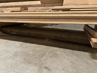 Grote partij (eik-)hout - planken, latten, profielen, plaatmateriaal - afbeelding 16 van  44