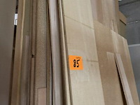 Grote partij (eik-)hout - planken, latten, profielen, plaatmateriaal - afbeelding 20 van  44