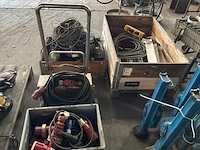 Grote partij electro kabel en stekkers - afbeelding 1 van  4