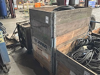Grote partij electro kabel met stekkers - afbeelding 1 van  1