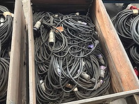 Grote partij electro kabel met stekkers - afbeelding 3 van  4