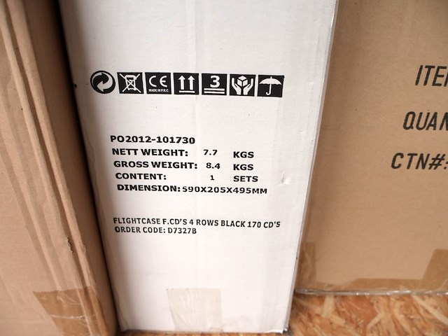 Grote partij flightcases plm 8 - afbeelding 5 van  8