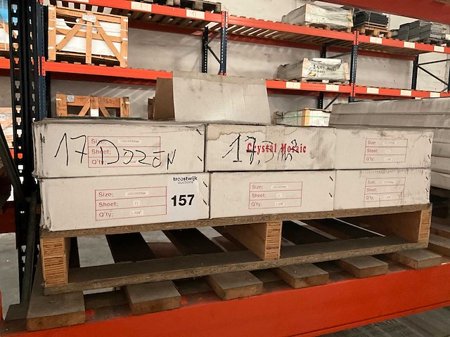 Grote partij glas mozaïek - afbeelding 3 van  4