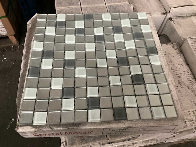 Grote partij glas mozaïek - afbeelding 1 van  3