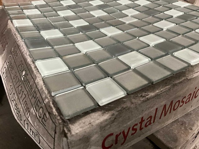 Grote partij glas mozaïek - afbeelding 2 van  3