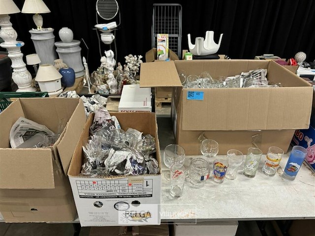 Grote partij glazen - afbeelding 2 van  8