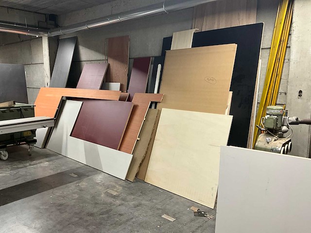 Grote partij hout plaatmateriaal - afbeelding 5 van  5