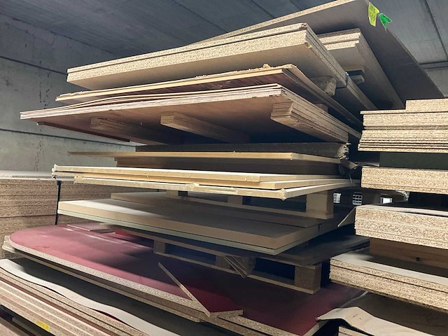 Grote partij hout plaatmateriaal - afbeelding 6 van  6