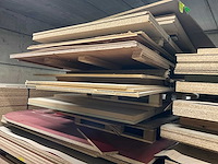 Grote partij hout plaatmateriaal - afbeelding 6 van  6