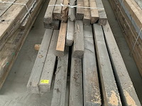 Grote partij houten planken en balken - afbeelding 2 van  2