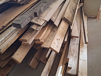 Grote partij houten planken - afbeelding 3 van  3