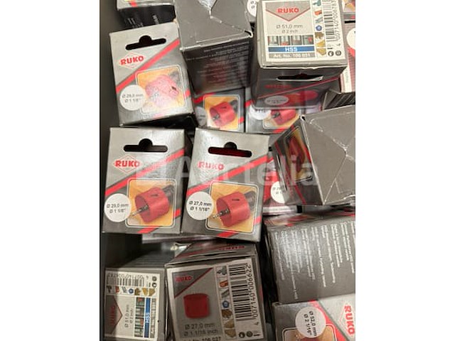 Grote partij hss klokboren zonder kratten - afbeelding 3 van  7