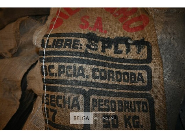 Grote partij jute zakken - afbeelding 8 van  10