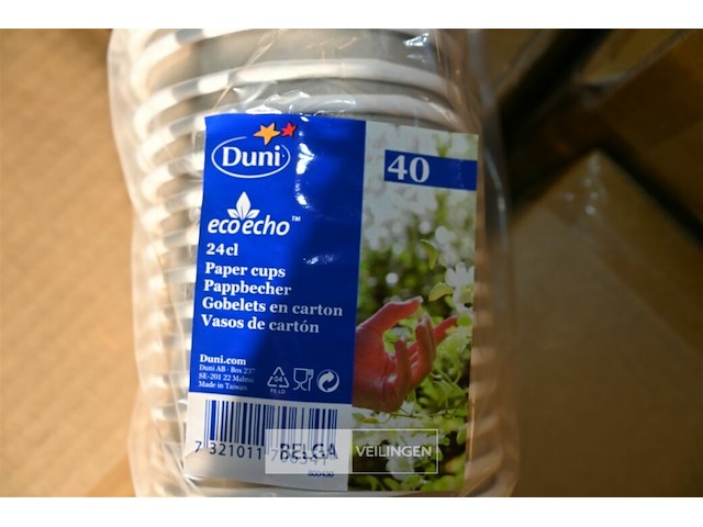 Grote partij kartonnen koffiebekers - afbeelding 4 van  5