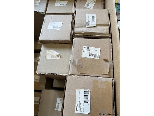 Grote partij kartonnen labels diverse maten - afbeelding 4 van  6