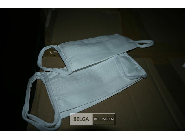 Grote partij katoenen mondmaskers - afbeelding 3 van  6