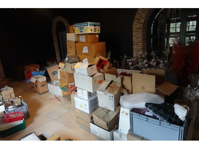 Grote partij kerstdecoratie - afbeelding 1 van  15