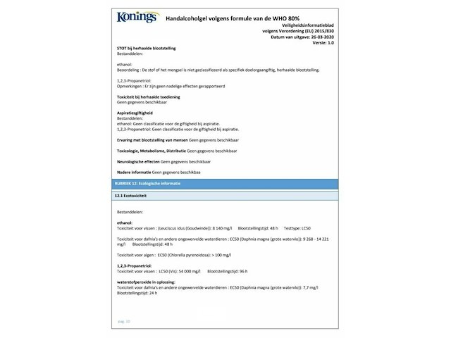 Grote partij konings handalcoholgel - afbeelding 11 van  19