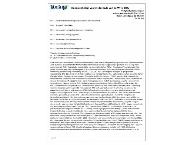 Grote partij konings handalcoholgel - afbeelding 12 van  18