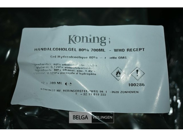 Grote partij konings handalcoholgel - afbeelding 4 van  18