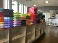 Grote partij kunststof stapelbare dossierbakjes - afbeelding 1 van  4