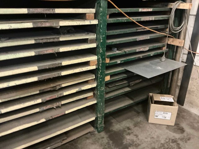 Grote partij metalen plaatmateriaal - afbeelding 2 van  10