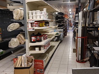 Grote partij metalen winkelrekken - afbeelding 6 van  10