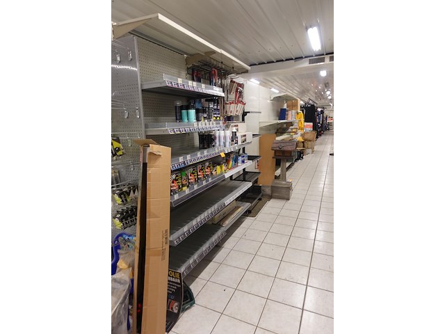 Grote partij metalen winkelrekken - afbeelding 9 van  10