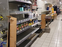 Grote partij metalen winkelrekken - afbeelding 9 van  10