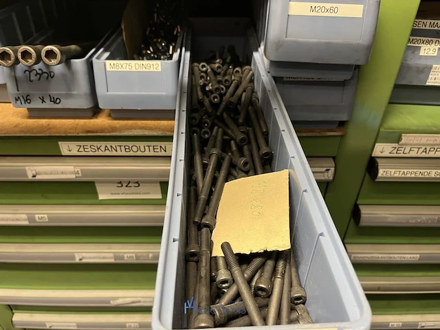 Grote partij metrische zeskantbouten - afbeelding 121 van  232