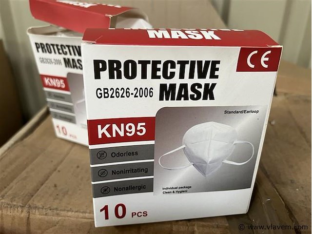 Grote partij mondmaskers - afbeelding 1 van  2
