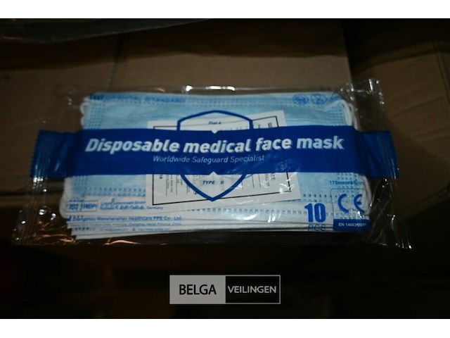 Grote partij mondmaskers - afbeelding 6 van  6