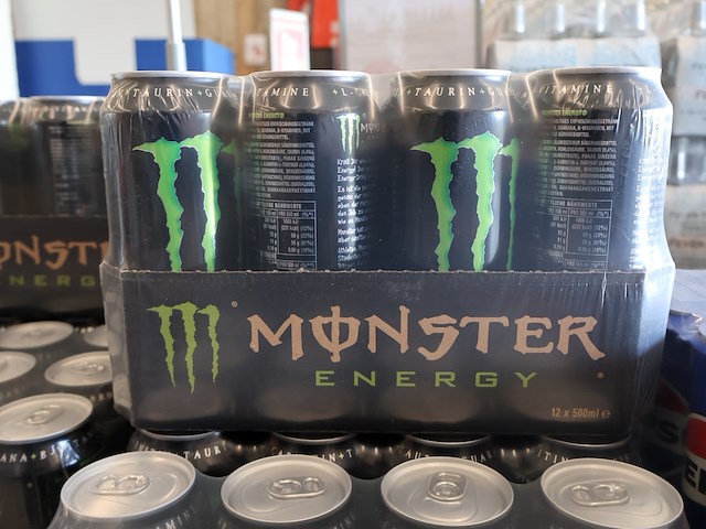 Grote partij monster energy 12x500ml (plm 60) - afbeelding 3 van  5
