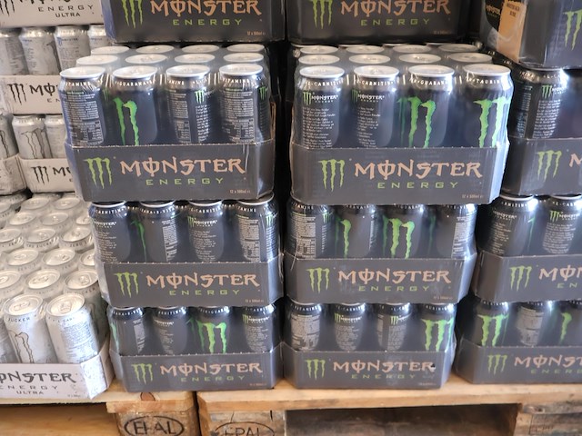 Grote partij monster energy 12x500ml (plm 60) - afbeelding 4 van  5