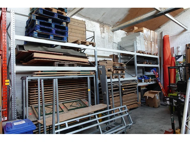 Grote partij palletstelling dexion - afbeelding 1 van  11