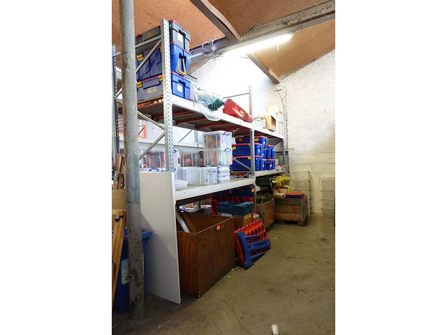 Grote partij palletstelling dexion - afbeelding 9 van  11
