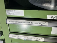 Grote partij pneumatische cilinders en toebehoren - afbeelding 90 van  204