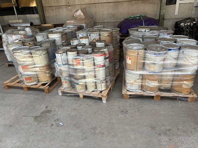 Grote partij professionele verf, coatings & vloeistoffen – ca. 10 pallets - afbeelding 7 van  29