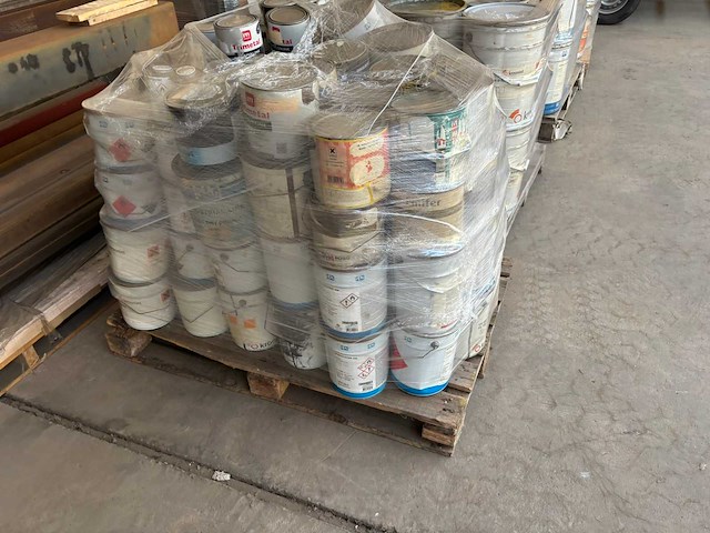 Grote partij professionele verf, coatings & vloeistoffen – ca. 10 pallets - afbeelding 14 van  29