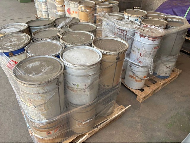Grote partij professionele verf, coatings & vloeistoffen – ca. 10 pallets - afbeelding 20 van  29