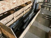 Grote partij pvc afvoer buizen en koppelstukken - afbeelding 2 van  7