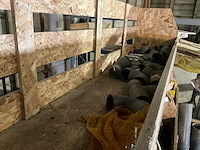 Grote partij pvc afvoer buizen en koppelstukken - afbeelding 4 van  7